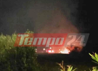 Μεγάλη φωτιά σε πτηνοτροφική μονάδα στη Δυτική Αχαΐα – Ακούγονται εκρήξεις