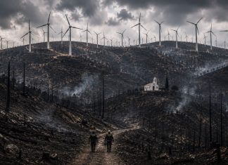 Από σπινθήρες σε ανεμογεννήτρια η πυρκαγιά στη Βοιωτία – Δύο συλλήψεις