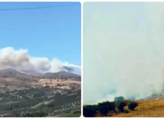 Μεγάλη φωτιά στο Μελιδοχώρι: Προληπτικό το μήνυμα για εκκένωση των δυο χωριών – Αλλάζουν συνεχώς φορά οι άνεμοι